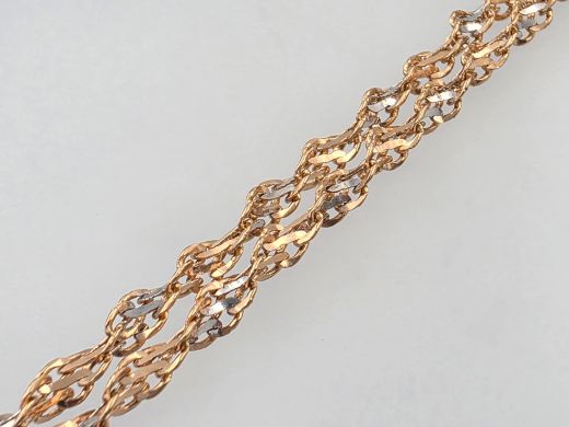Gold chain, 5.13 g, size 50 cm