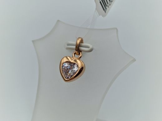 Золотой кулон с цирконом, 1.31 г