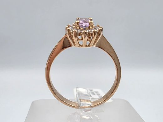 Золотое кольцо, 2.73 г, разм. 17.5