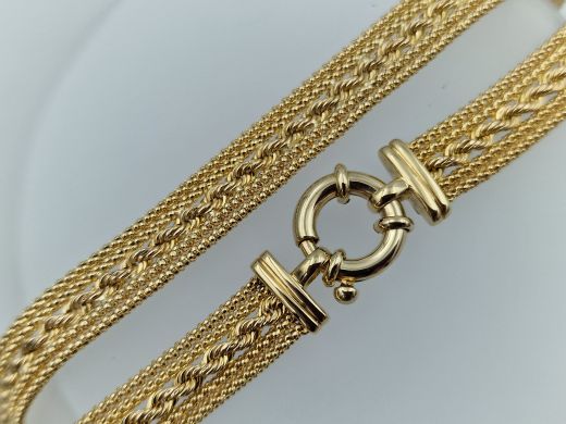 Золотое ожерелье, 17.3 г, разм. 46