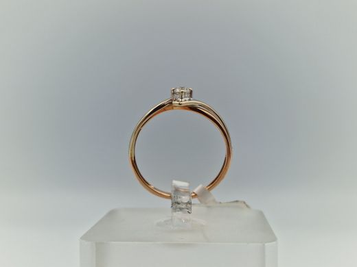 Zelta gredzens, 1.45 g, izm. 16.5