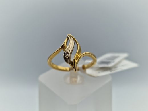 Zelta gredzens, 2.72 g, izm. 17