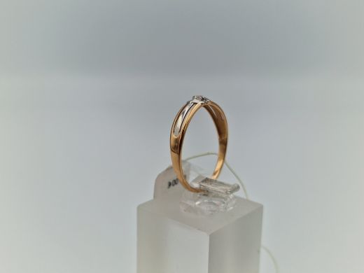 Zelta gredzens, 1.19 g, izm. 18