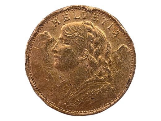 Zelta kulons, 6.45 g