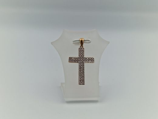 Zelta kulons ar cirkoniju, 1.85 g