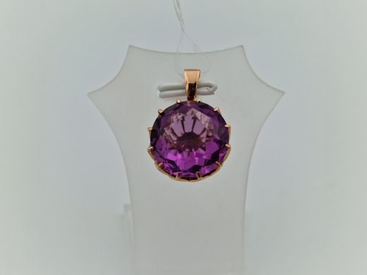 Zelta kulons ar koraļļi, 4.19 g