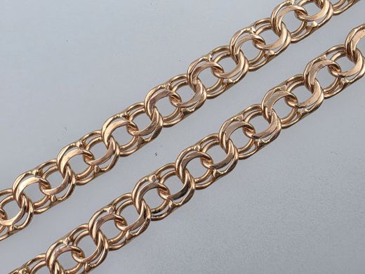 Zelta ķēdīte, 15.30 g, izm. 53 cm