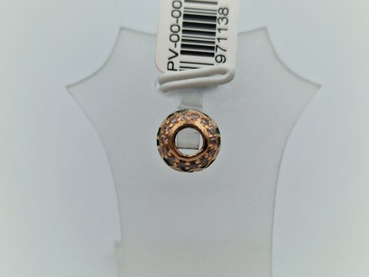 Золотой кулон с цирконом, 1.16 г