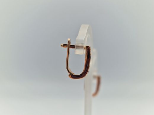 Zelta auskari ar cirkoniju, 2.03 g