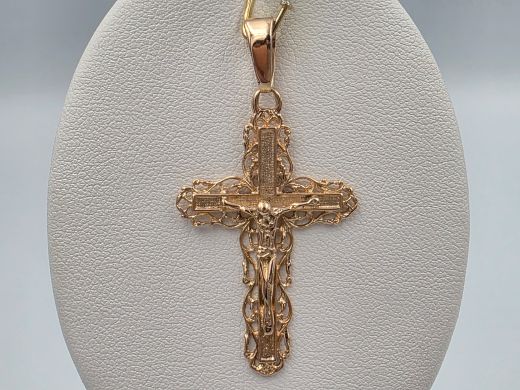 Gold cross, 2.69 g