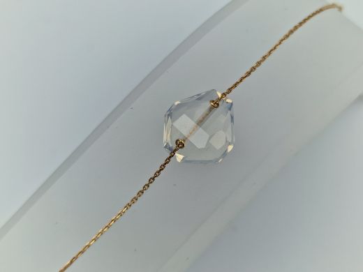 Zelta rokassprādze, 2.66 g, izm. 17