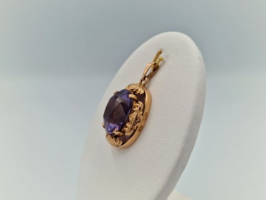 Zelta kulons ar koraļļi, 6.64 g