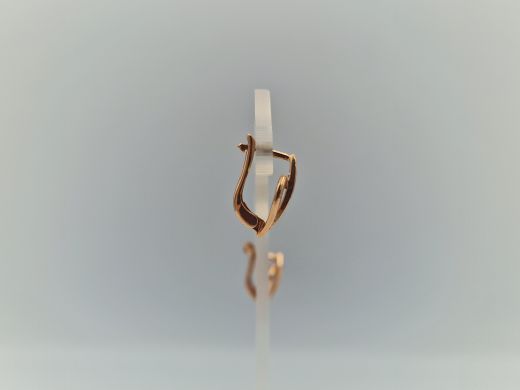 Zelta auskari ar cirkoniju, 2.67 g