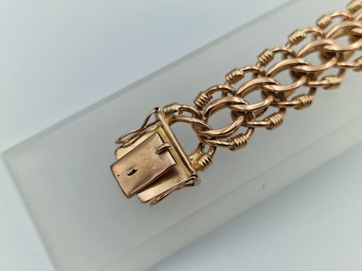 Золотой браслет, 38.84 г, разм. 21