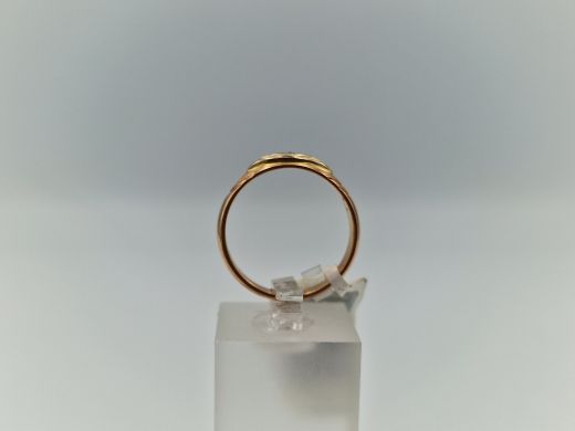 Zelta gredzens, 3.39 g, izm. 18