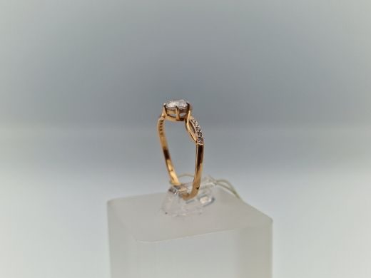 Zelta gredzens, 1.61 g, izm. 17.5