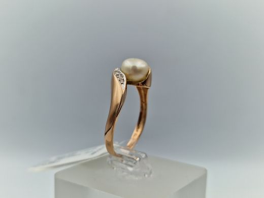 Zelta gredzens, 3.08 g, izm. 18.5