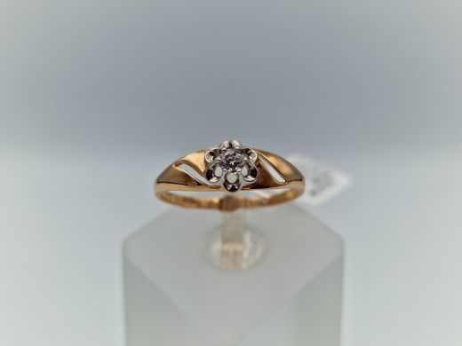 Zelta gredzens, 1.55 g, izm. 18