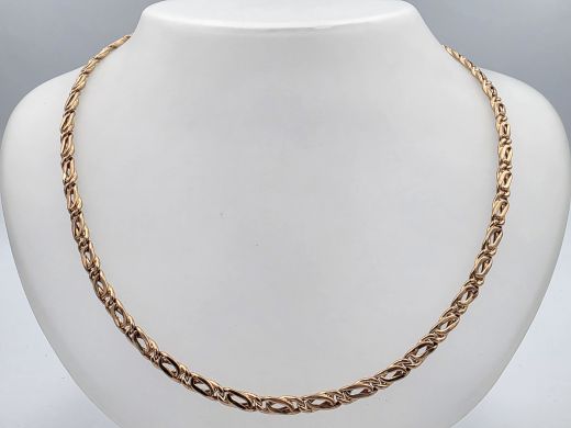 Zelta ķēdīte, 13.72 g, izm. 64 cm