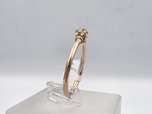 Zelta gredzens ar briljantu, 1.59 g, izm. 16.5