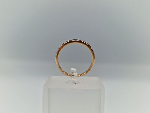 Zelta gredzens ar cirkoniju, 2.21 g, izm. 18.5