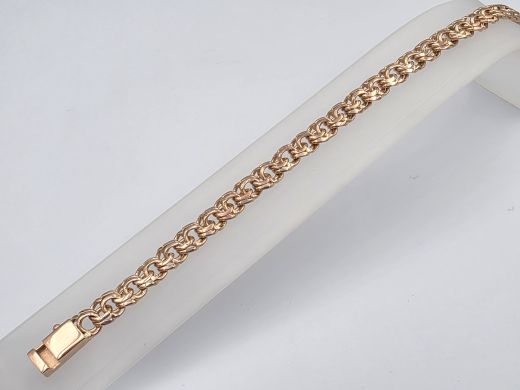 Gold bracelet, 27.25 g, size 22