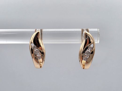 Золотые серьги, 1.88 г