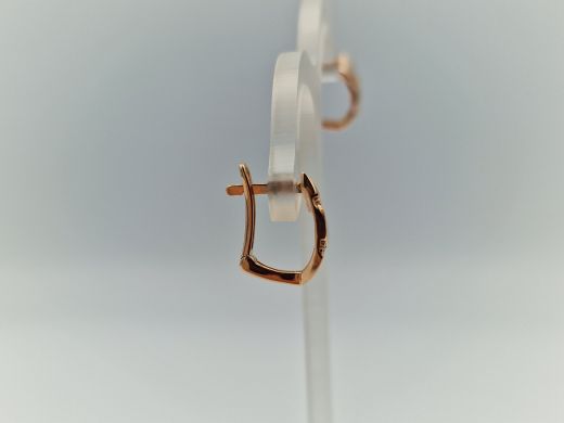 Zelta auskari ar cirkoniju, 1.97 g