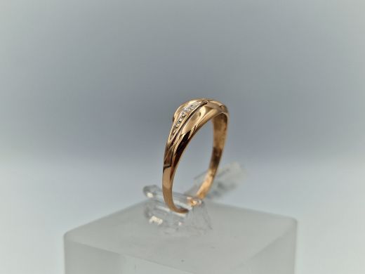 Zelta gredzens, 1.28 g, izm. 18