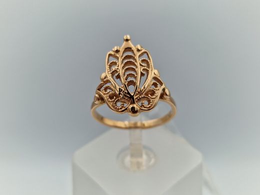 Золотое кольцо, 2.83 г, разм. 17.5