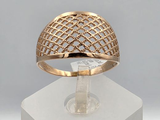 Gold ring, 2.05 g, size 19