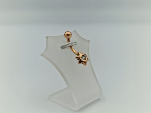 Золотой кулон с цирконом, 1.61 г