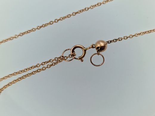 Золотое ожерелье, 3.04 г, разм. 45