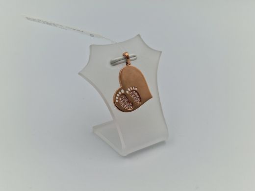 Zelta kulons ar cirkoniju, 1.64 g