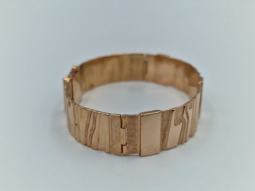 Zelta rokassprādze, 44.75 g, izm. 19