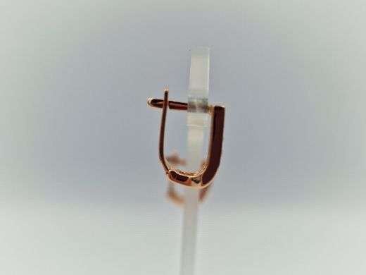 Zelta auskari ar cirkoniju, 2.74 g