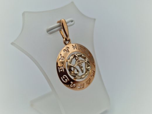 Золотой кулон, 2.22 г