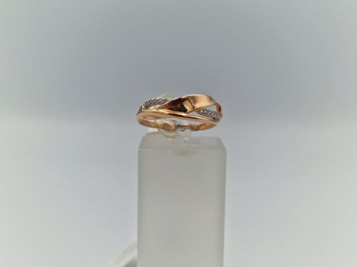 Zelta gredzens, 1.53 g, izm. 17.5