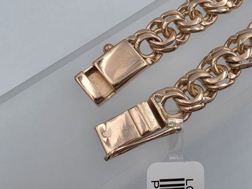 Gold bracelet, 27.25 g, size 22