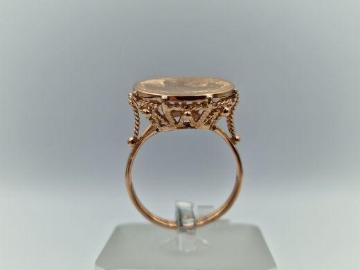 Zelta gredzens, 8.18 g, izm. 19.5