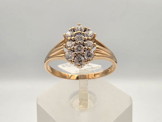 Zelta gredzens, 2.85 g, izm. 20