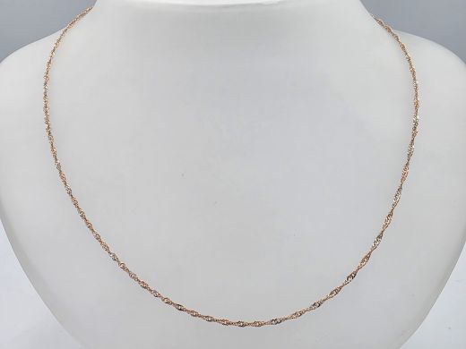 Золотая цепочка, 1.54 г, разм. 41 cm