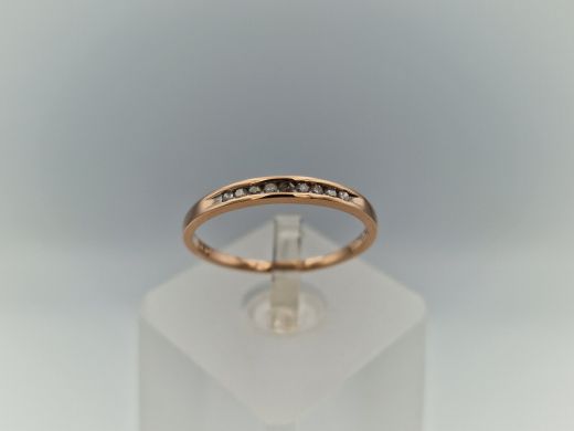 Zelta gredzens, 1.07 g, izm. 17