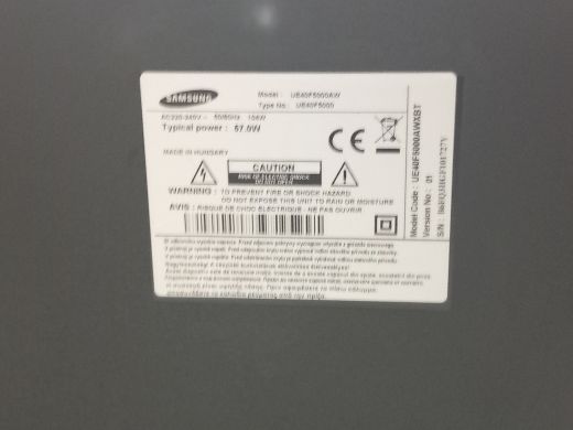 Samsung UE40F5000AW 