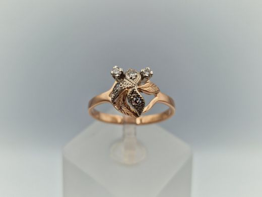 Zelta gredzens, 2.61 g, izm. 17.5