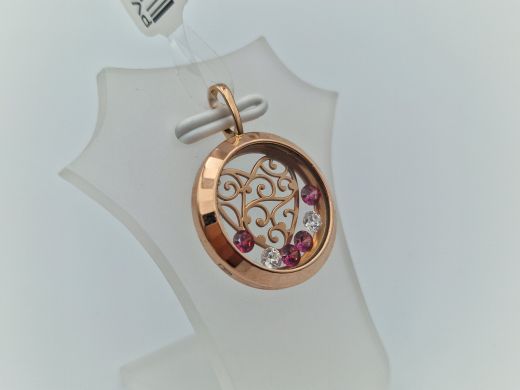 Zelta kulons ar cirkoniju, 3.52 g