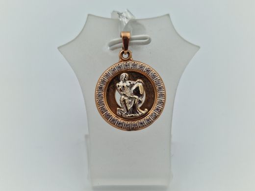 Zelta kulons ar cirkoniju, 1.49 g