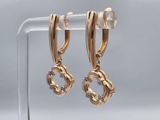 Золотые серьги, 3.80 г