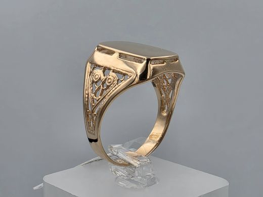 Gold ring, 6.18 g, size 21