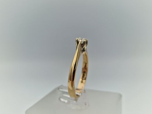 Zelta gredzens, 1.93 g, izm. 16.5